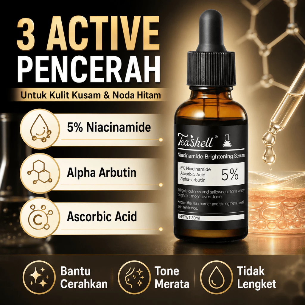 Beli 1 Teashell Serum Glowing - 99rb